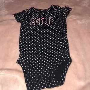 A baby girl onesie